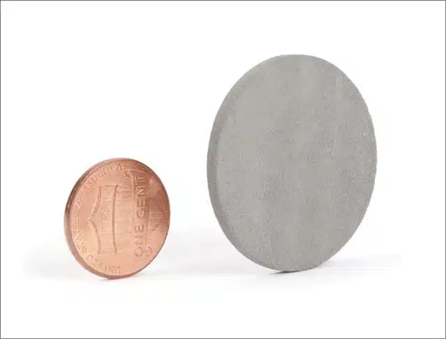 Напечатанный на 3D принтере из металла Фильтрующий диск